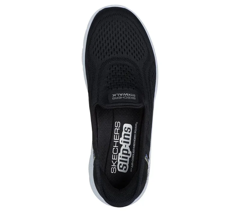 Skechers Skechers Slip-ins: GO WALK Flex – Yael – Zwart / Multi (124848-BKMT)