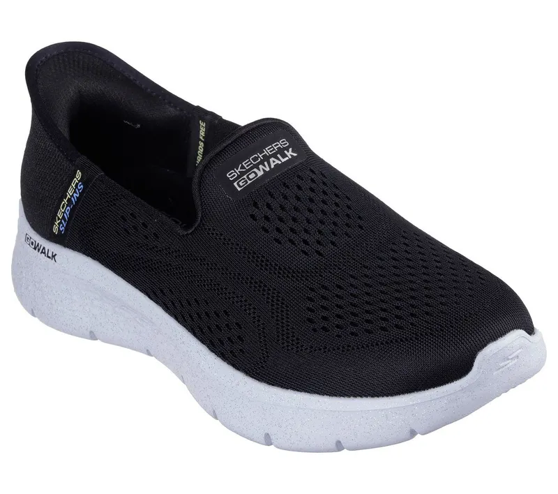 Skechers Skechers Slip-ins: GO WALK Flex – Yael – Zwart / Multi (124848-BKMT)