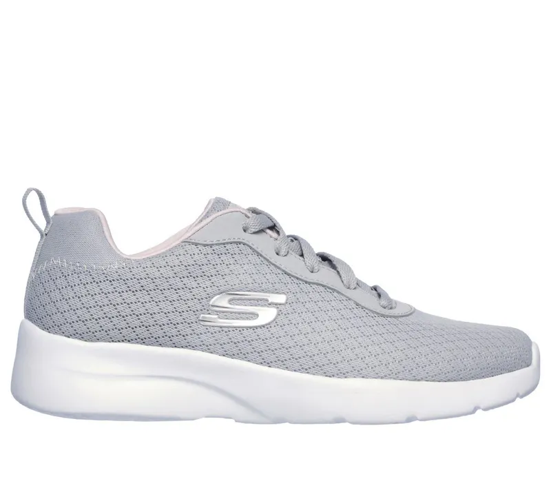 Skechers Dynamight 2.0 – Eye to Eye – Licht Grijs / Roze (12964-LGPK)