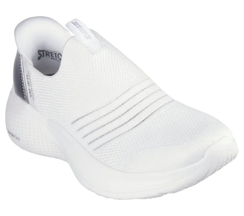 Skechers Skechers Slip-ins: BOBS Sport Infinity – Delicate Vision – Wit (117631-W)
