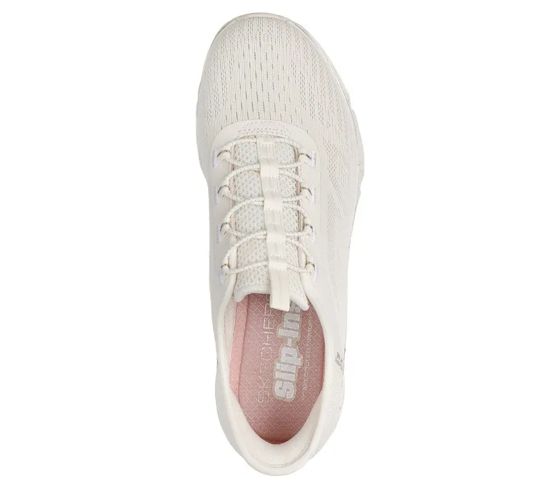 Skechers Skechers Slip-ins: Glide-Step Gratify – Pace – Natuurlijk / Goud (104610-NTGD)