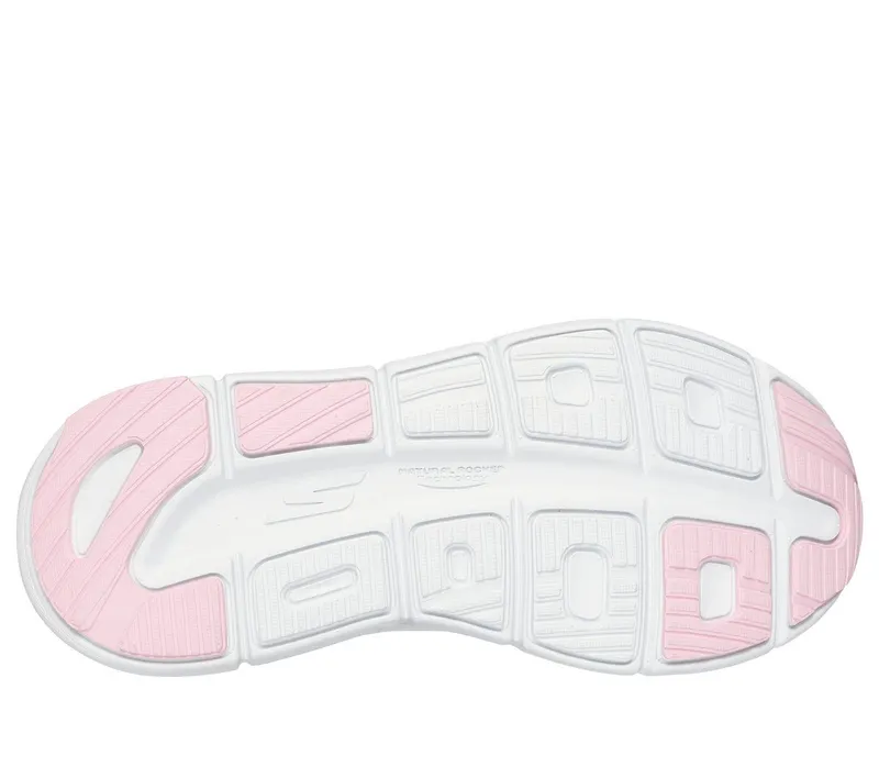 Skechers Max Cushioning Premier 2.0 – Hillsborough – Wit / Roze (129700-WPK)