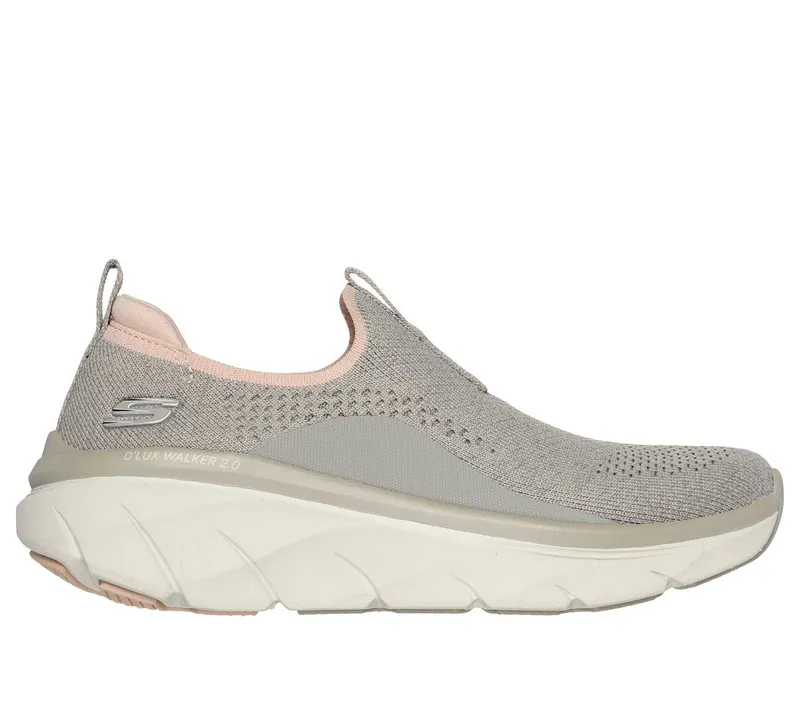 Skechers Relaxed Fit: D’Lux Walker 2.0 – Bold State – Taupe / Perzik (150092-TPPC)