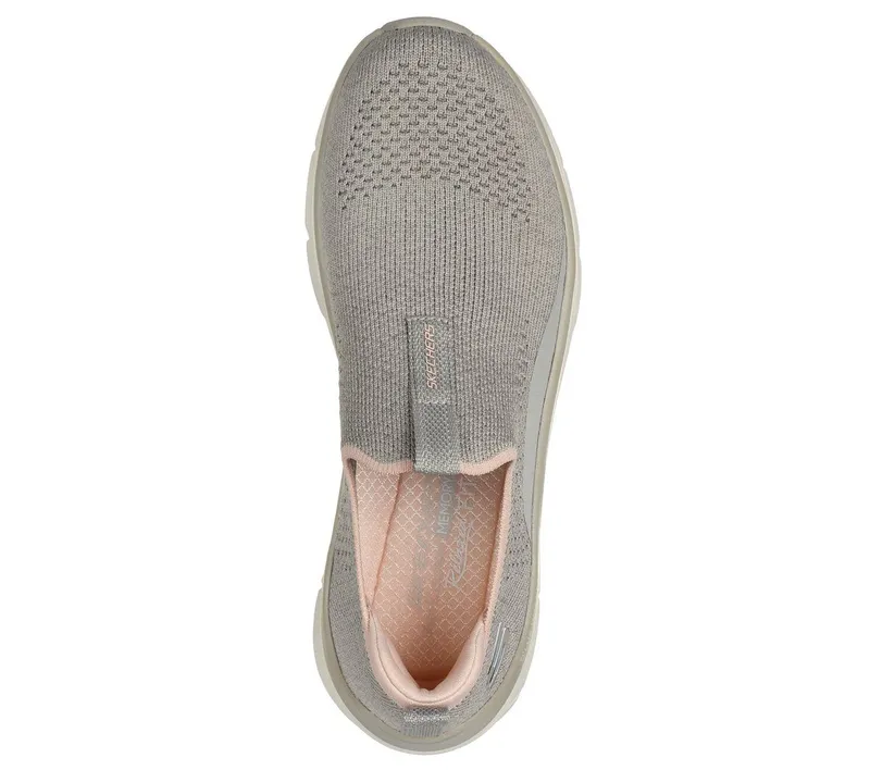 Skechers Relaxed Fit: D’Lux Walker 2.0 – Bold State – Taupe / Perzik (150092-TPPC)