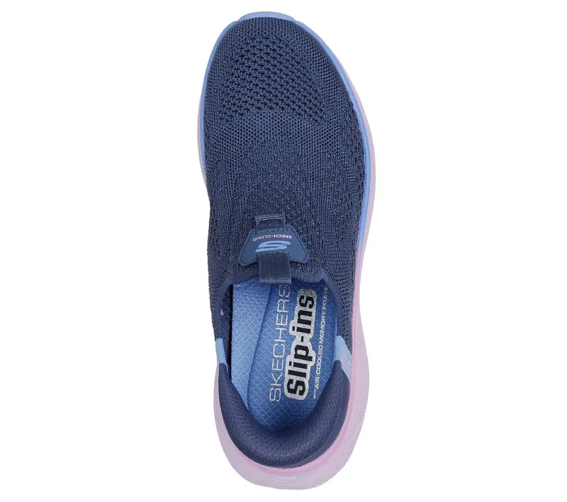 Skechers Skechers Slip-ins: Skech Cloud – Dreamy Hues – Marine / Purper (150564-NVPR)