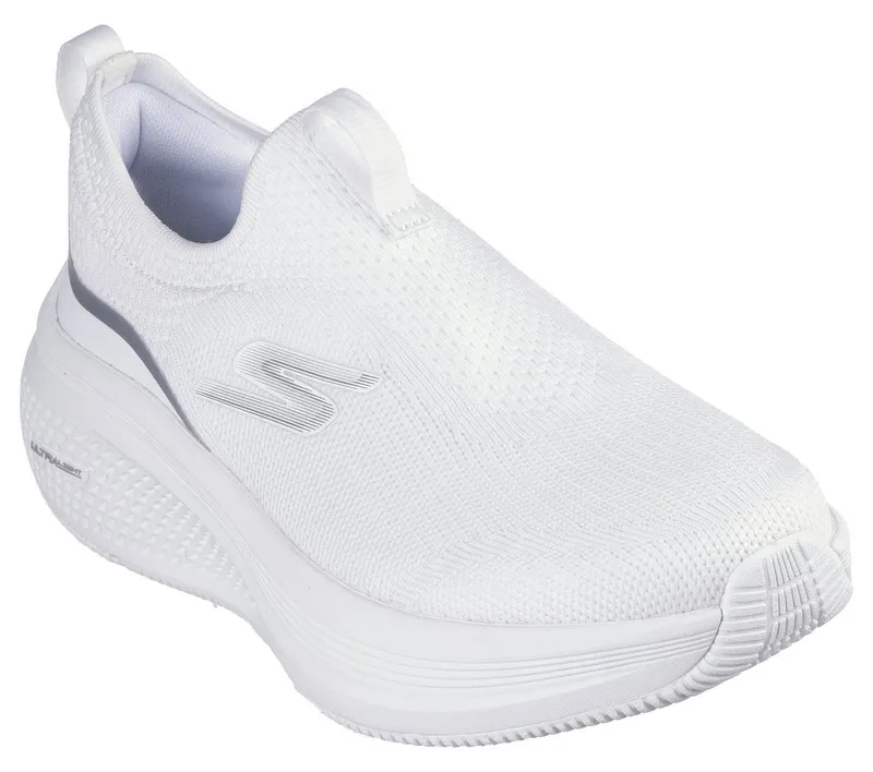 Skechers GO RUN Elevate – Cadena – Wit / Zilver (129010-WSL)