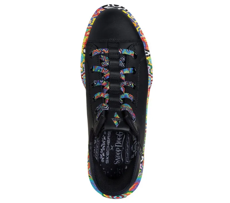 Skechers Skechers Slip-ins: Snoop One – Jen Stark Doggy Drip – Zwart / Multi (251121-BKMT)
