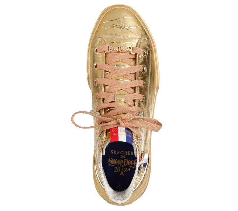 Skechers Snoop Dogg: Snoop One – Gold Medal Snoop – Goud (251990-GLD)
