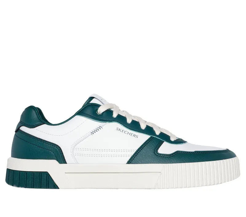 Skechers Jade – Strane – Wit / Groente (254043-WGR)
