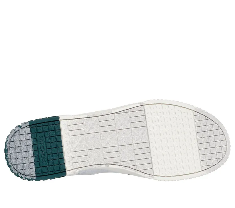 Skechers Jade – Strane – Wit / Groente (254043-WGR)