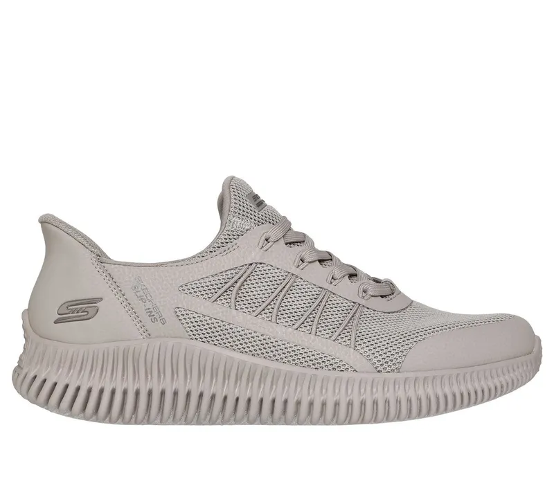 Skechers Skechers Slip-ins: BOBS Geo Lite – Fixed Edge – Taupe (118419-TPE)