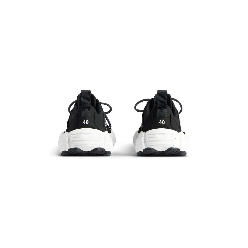 Balenciaga Men’s Monday Shoe In Black / White Black / White (825418WMNSS1000)
