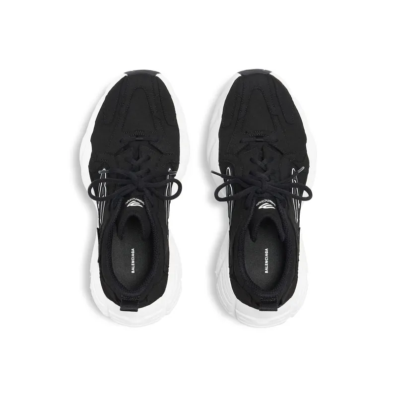 Balenciaga Men’s Monday Shoe In Black / White Black / White (825418WMNSS1000)
