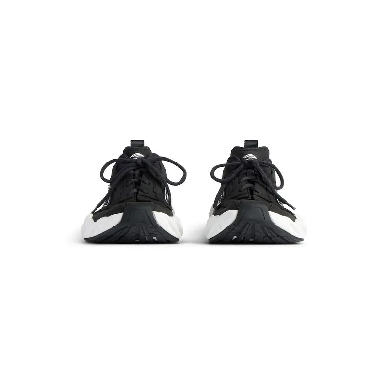 Balenciaga Men’s Monday Shoe In Black / White Black / White (825418WMNSS1000)