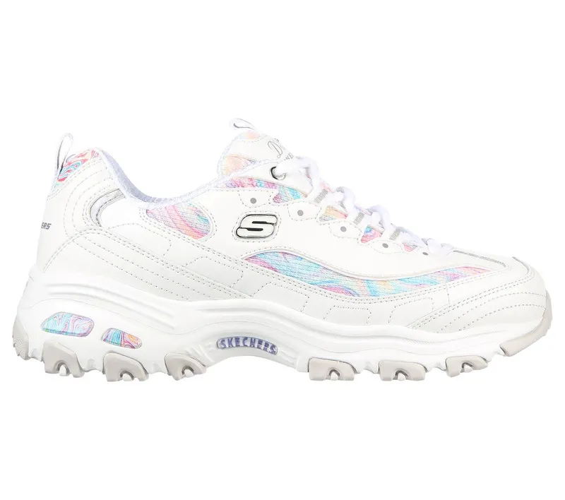 Skechers Skechers D’Lites – Whimsical Dreams – Wit / Multi (149789-WMLT)