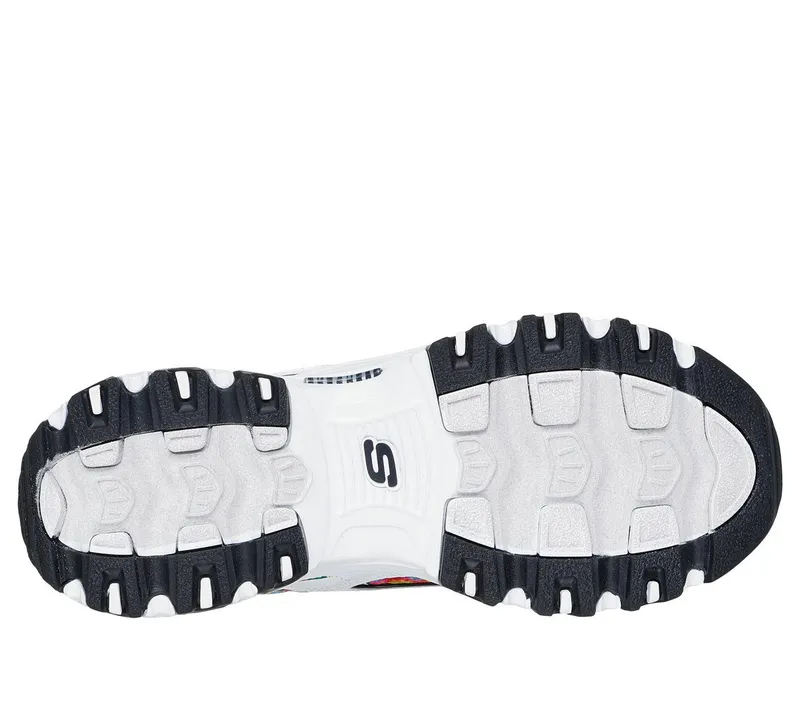 Skechers Jen Stark: D’Lites – Fresh Drip – Wit / Multi (150548-WMLT)