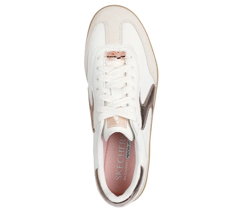 Skechers Hotshot – Cool Glow – Wit / Roos Goud (185236-WTRG)