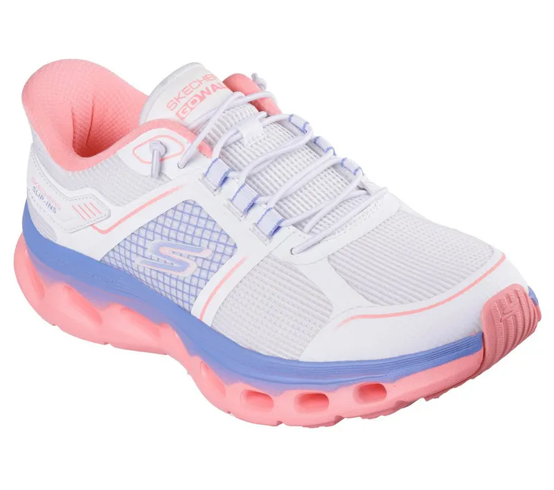 Skechers Skechers Slip-ins: GO WALK Glide-Step 2.0 – Elektra – Wit / Multi (125121-WMLT)