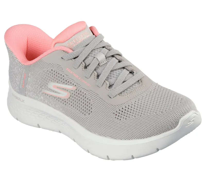 Skechers Skechers Slip-ins: GO WALK Flex – Safiya – Taupe / Roze (125503-TPPK)