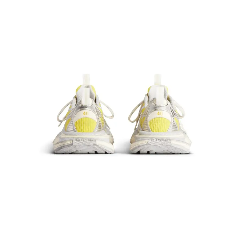 Balenciaga Men’s 3xl Gradient Sneaker In Yellow / Off White / Grey Yellow / Off White / Grey (734734W3XGM7901)