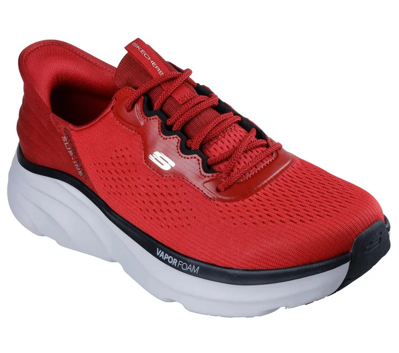 Skechers Skechers Slip-ins Relaxed Fit: D’Lux Vapor – Rood / Zwart (233060-RDBK)