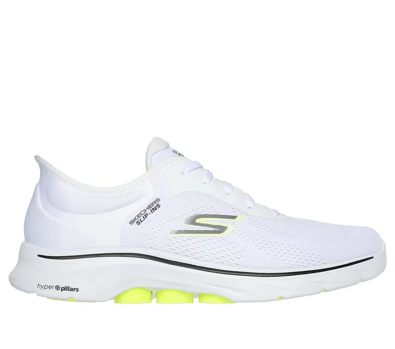 Skechers Skechers Slip-ins: GO WALK 7 – Valin – Wit / Zwart / Lavendel (216550-WBKL)