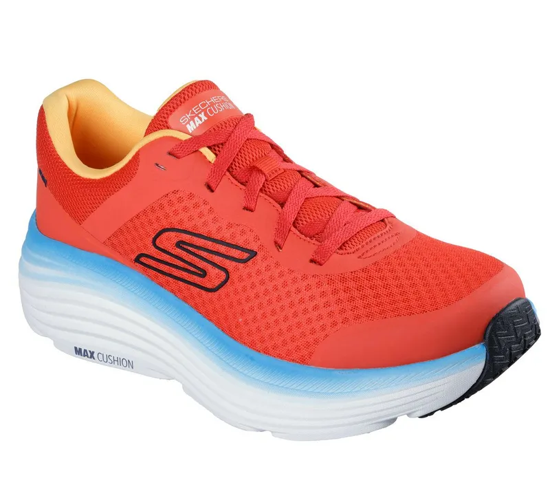 Skechers Max Cushioning Endeavour – Oranje / Blauw (220613-ORBL)