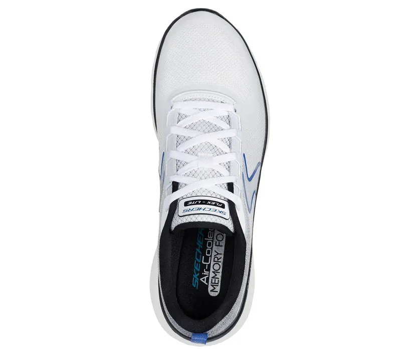 Skechers Flex Advantage 5.0 – Spreelo – Wit / Zwart / Konings (232828-WBRY)
