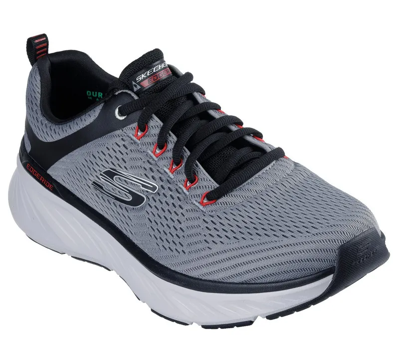 Skechers Relaxed Fit: Edgeride – Contention – Houtskool / Zwart (232843-CCBK)