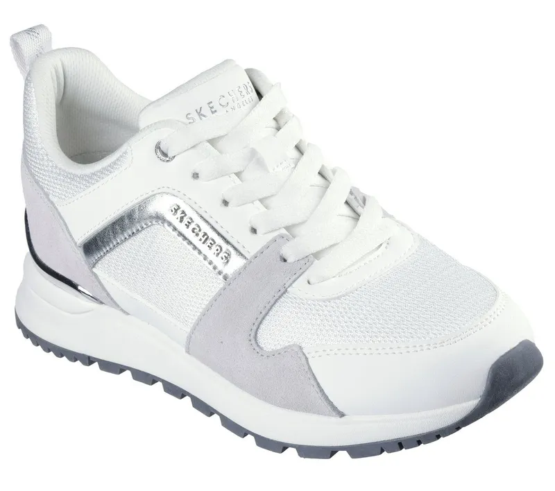 Skechers Runway – Posh Gal – Wit / Zilver (177456-WSL)