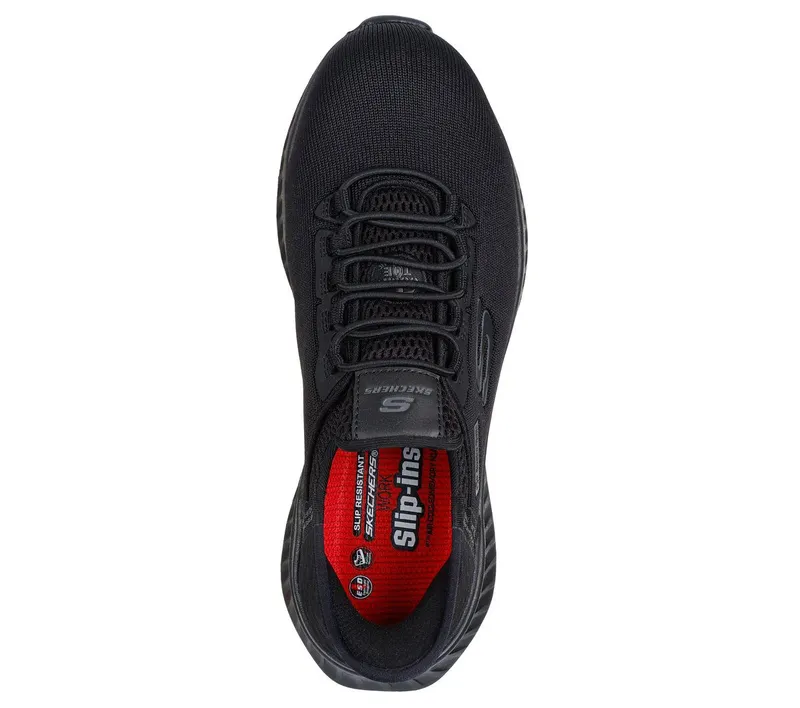 Skechers Skechers Slip-ins Work: Tilido – Ombray – Zwart (108152EC-BLK)
