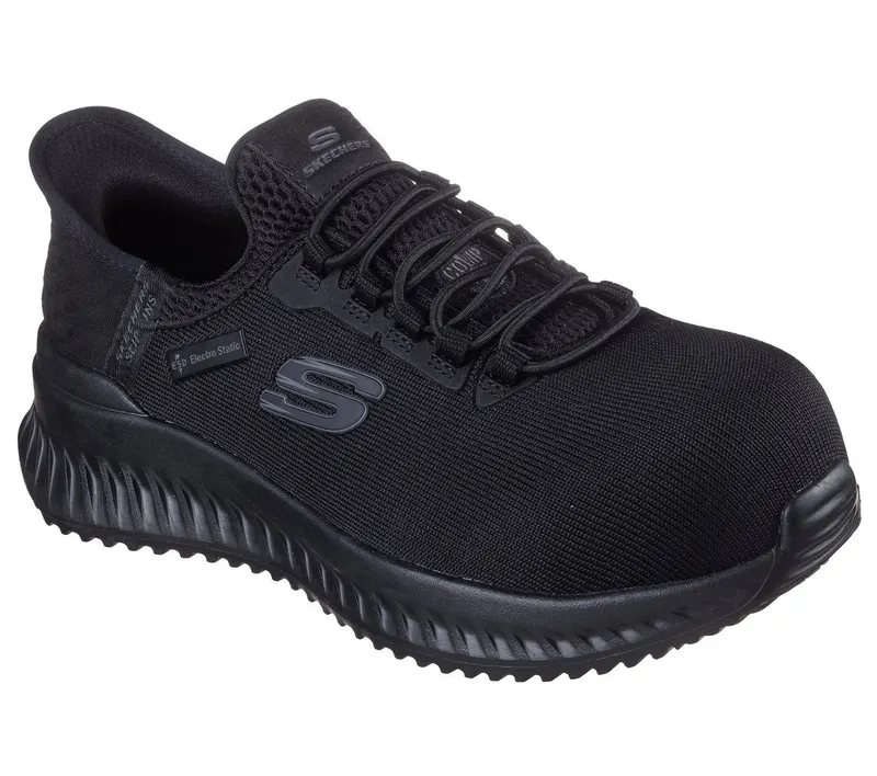 Skechers Skechers Slip-ins Work: Tilido – Ombray – Zwart (108152EC-BLK)