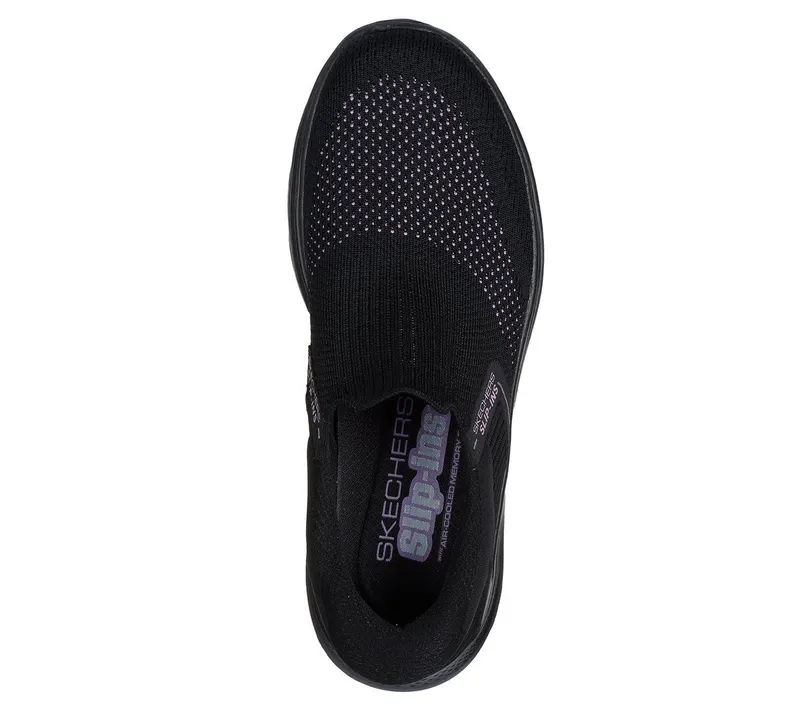 Skechers Skechers Slip-ins: GO WALK 7 – Ida – Zwart / Mauve (125246-BKMV)