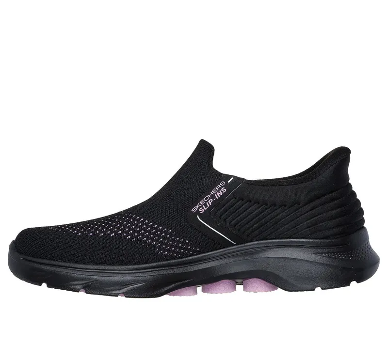 Skechers Skechers Slip-ins: GO WALK 7 – Ida – Zwart / Mauve (125246-BKMV)