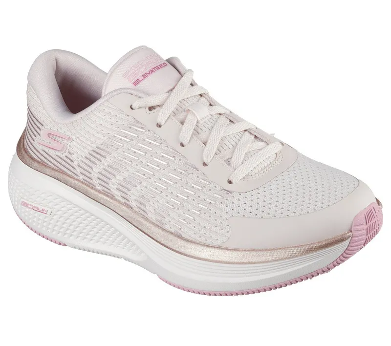 Skechers GO RUN Elevate 2.0 – Badric – Natuurlijk / Roze (129008-NTPK)