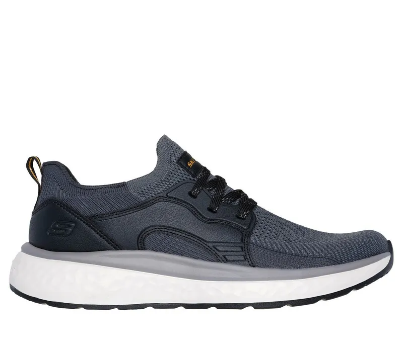 Skechers Relaxed Fit: Lancer – Dalton – Zwart / Grijs (210986-BKGY)