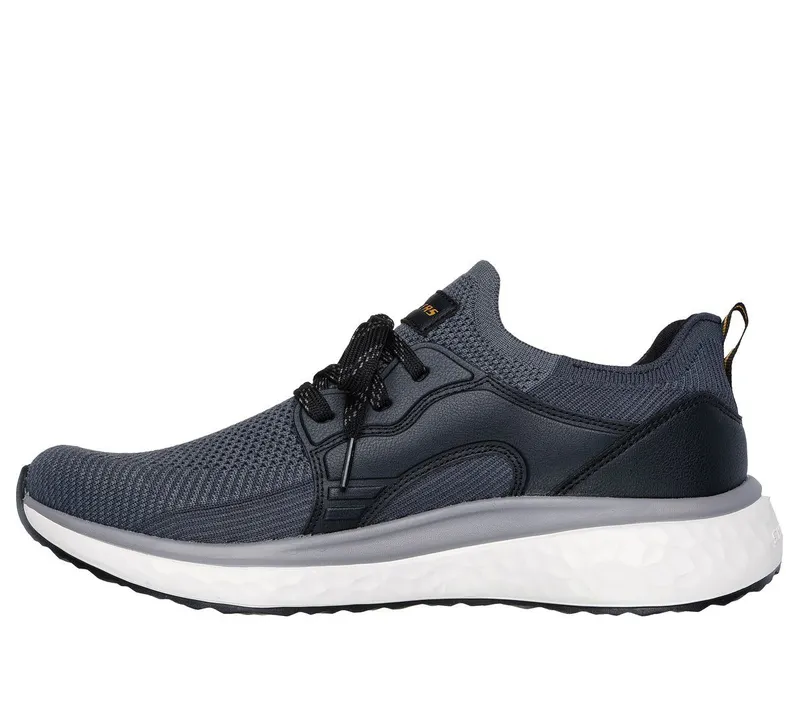 Skechers Relaxed Fit: Lancer – Dalton – Zwart / Grijs (210986-BKGY)