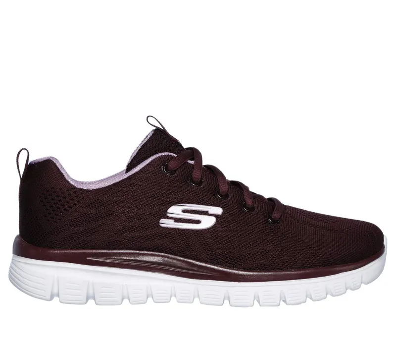 Skechers Graceful – Get Connected – Wijn (12615-WINE)
