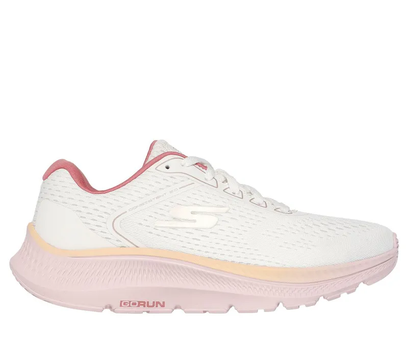 Skechers GO RUN Consistent 2.0 – Mile Marker – Natuurlijk / Roze (128607-NTPK)