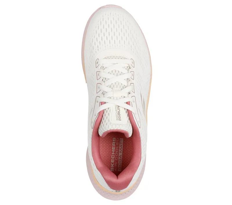 Skechers GO RUN Consistent 2.0 – Mile Marker – Natuurlijk / Roze (128607-NTPK)