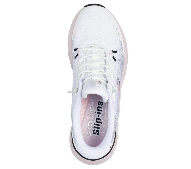Skechers Skechers Slip-ins: Glide-Step Altus – Fast Lane – Wit / Zwart / Roze (150513-WBPK)