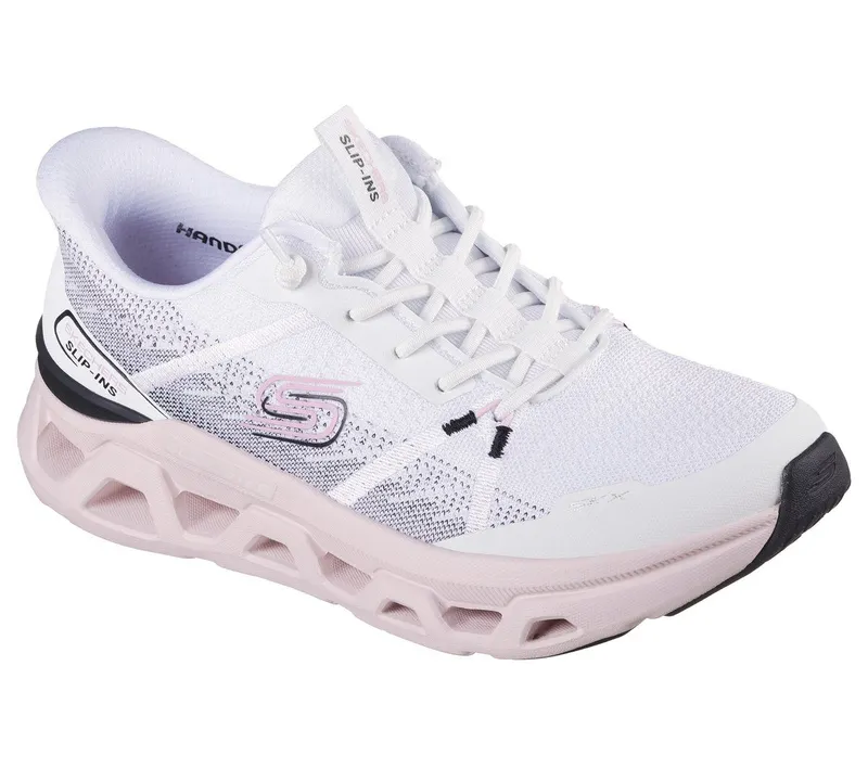 Skechers Skechers Slip-ins: Glide-Step Altus – Fast Lane – Wit / Zwart / Roze (150513-WBPK)