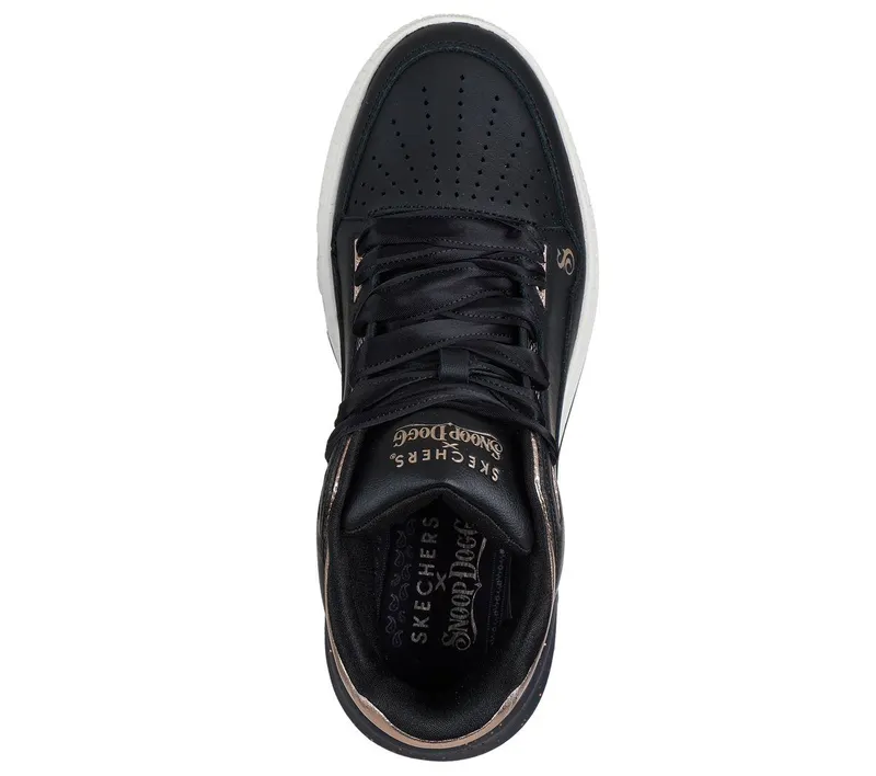 Skechers Snoop Dogg: Sizzle – Buckets – Zwart (186052-BLK)