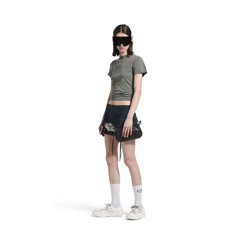 Balenciaga Women’s Hamptons Medium Worn-out Sneaker In White White (841763WCURS9000)