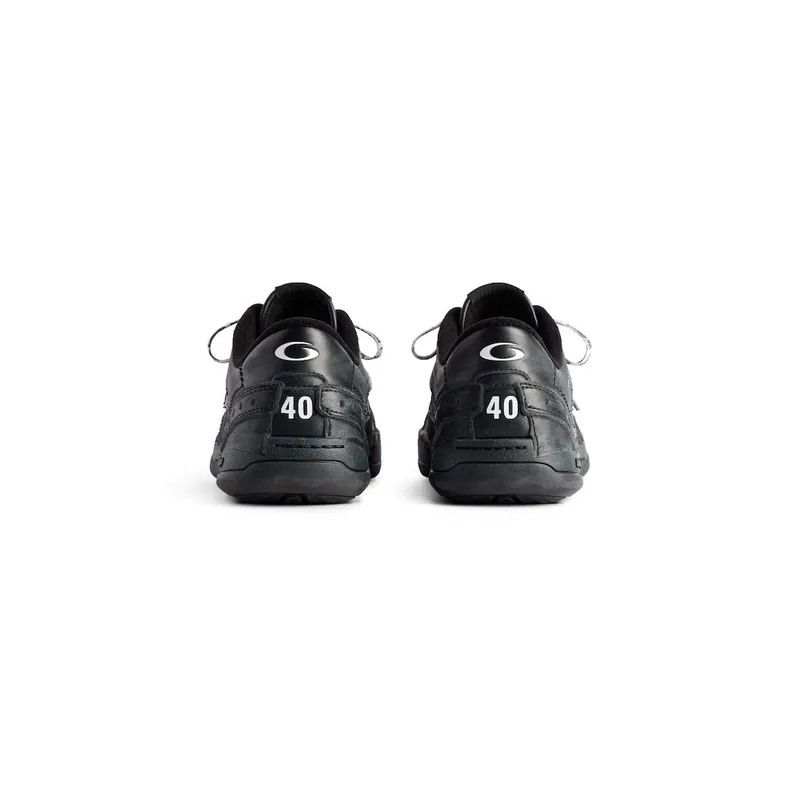 Balenciaga Men’s Hamptons Worn-out Sneaker In Black Black (841765WCURB1000)
