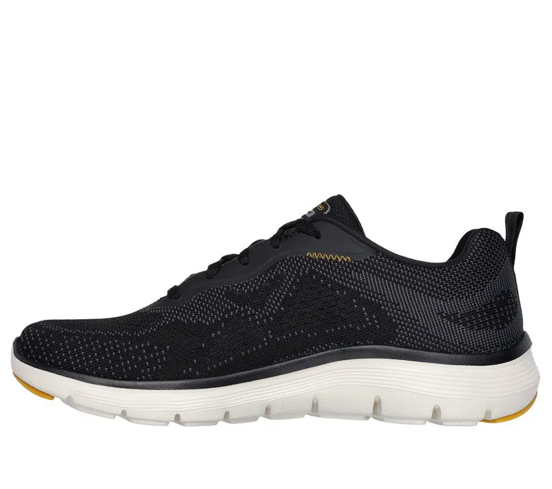 Skechers Flex Advantage 5.0 – Fosten – Zwart / Geel (232826-BKYL)