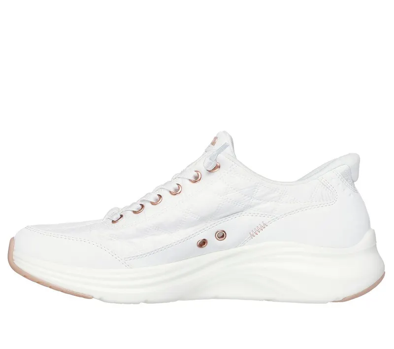 Skechers Skechers Slip-ins: Contour Foam – Cozy Fit Golden Hour – Wit / Roos Goud (150413-WTRG)