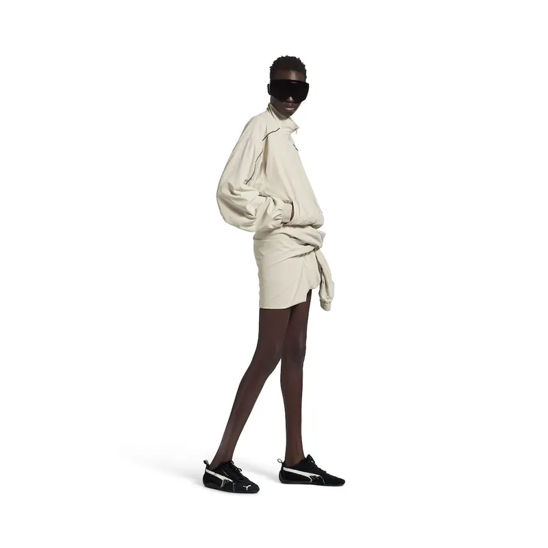 Balenciaga Speedcat Suede Balenciaga In Black / White Black / White (847146WSDSD1090)