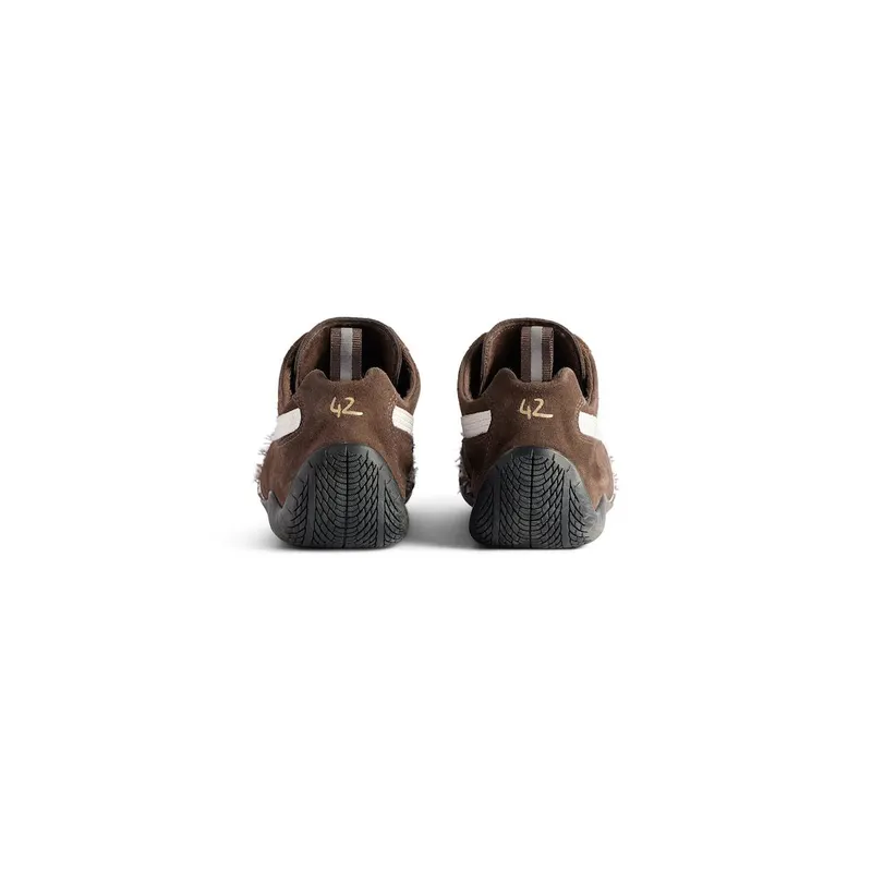 Balenciaga Speedcat Suede Balenciaga In Brown / White / Black Brown / White / Black (847146WSDSD2910)