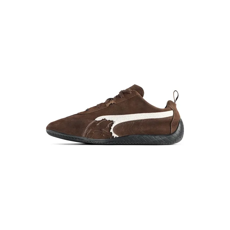 Balenciaga Speedcat Suede Balenciaga In Brown / White / Black Brown / White / Black (847146WSDSD2910)